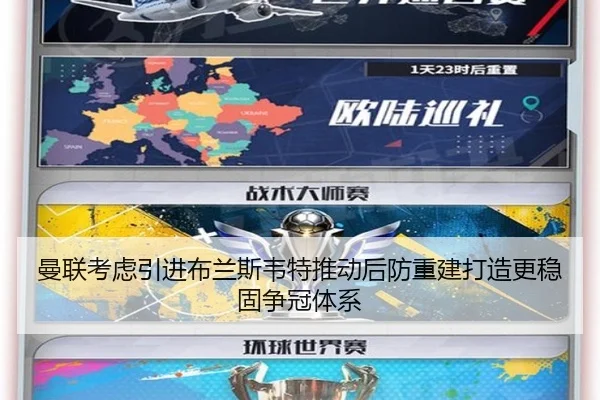 曼联考虑引进布兰斯韦特推动后防重建打造更稳固争冠体系
